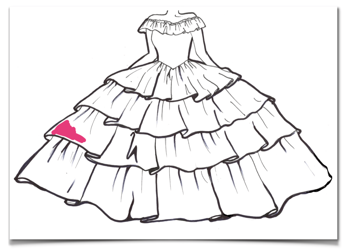 Gypsy Wedding Prom Dress